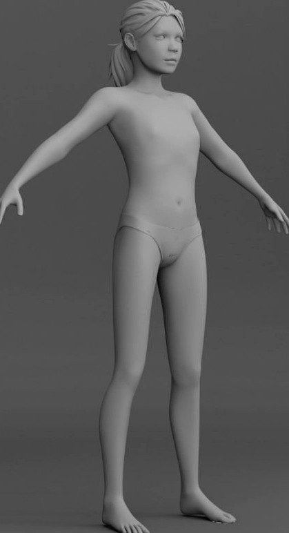 Child 3D Model
