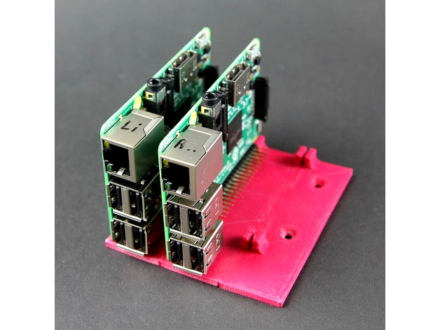 Modularer Raspberry Pi Halter / Modular Raspberry Pi holder by HPBaltes
