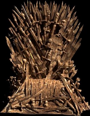 Game of Thrones Iron Throne 3D Model