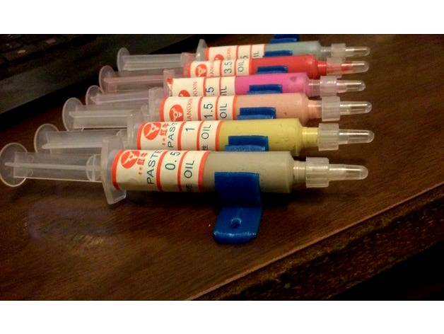 Lapping paste syringe holders by Phistterbut_Inc