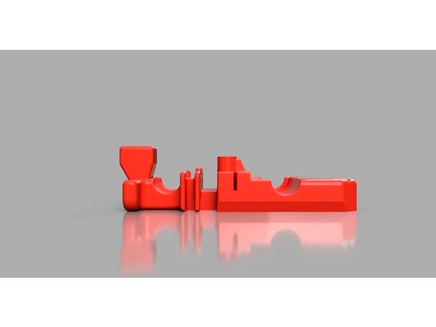 OCD Prusa MK2/S X-Carriage Parallel Belt Mount. by CO-OCD