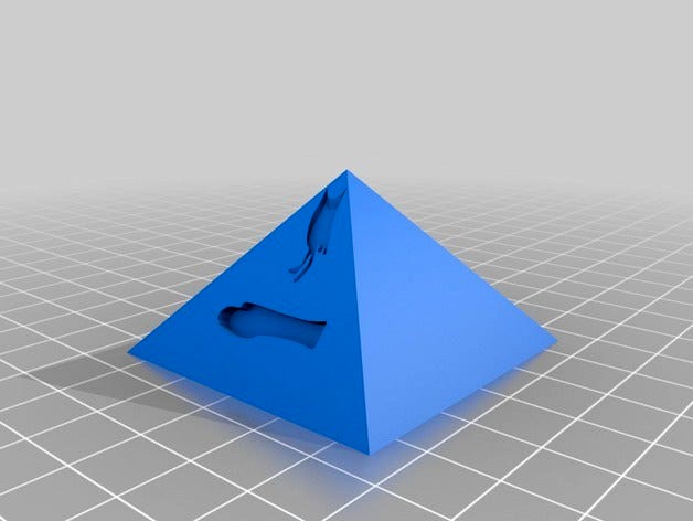 Maya's pyramid  by aegreenart624785