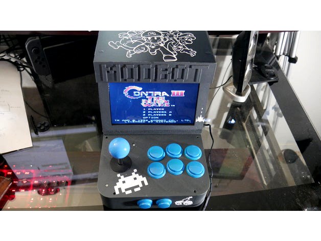 EmuPi RetroPie Mini Arcade Cabinet v1 by dopesoner930
