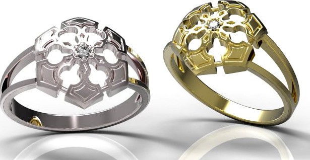 Ring 80 3D Model