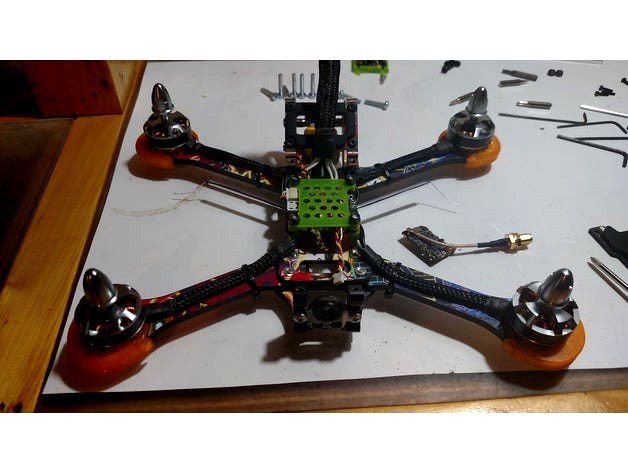 flight controller top plate by Kab00ese