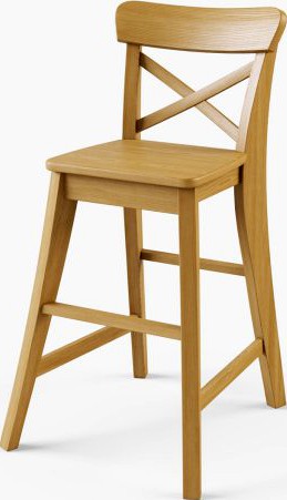 Junior Chair Ikea Ingolf 3D Model