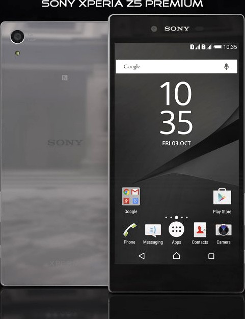 Sony Xperia Z5 Premium Chrome 3D Model