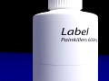 Painkiller-medicine bottle 3D Model