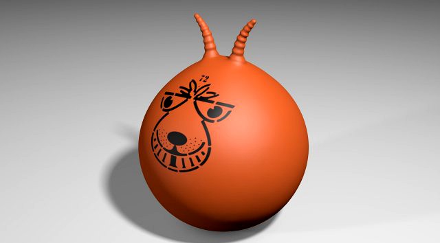 Space Hopper 3D Model