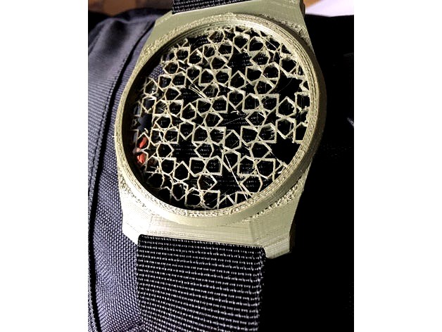 Lenscap buckle 58mm holder oriental design by Dammit