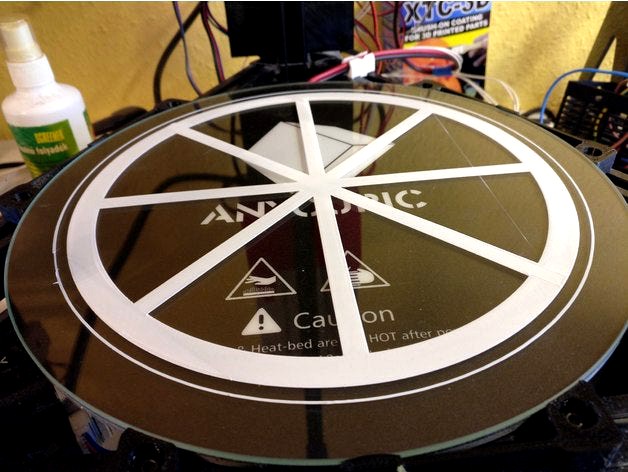 Delta Printer First Layer Test Circle by abody