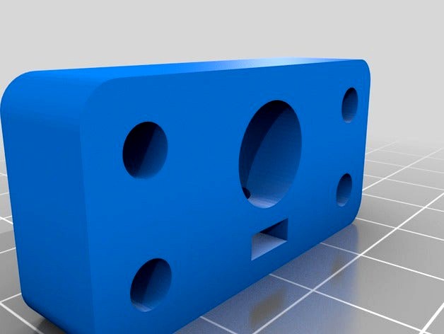 Simple 10mm rod holder by nanosekund