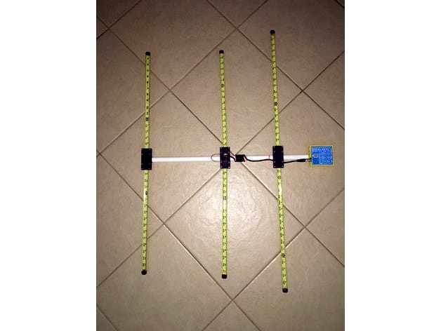 Tape Measure Yagi for T-Hunting by edbarnes