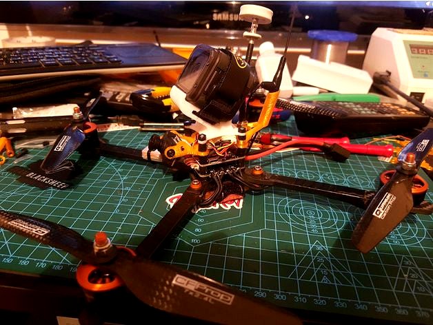 Anti Leaning Tower mount by ZsolteeFPV