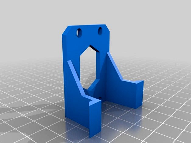 Carriage for Graber i3/Prusa i3 by orange2120