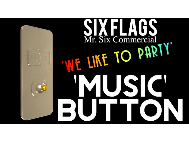 Mr. Six 'Music' Button by TinyRides