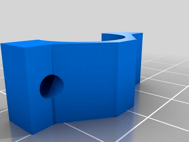 Vertex k8400 adjustable dual e3d v6 mount by Alfredias