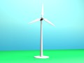 Wind power 3D Model