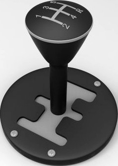 Automatic Gear Selector Lever 3D Model