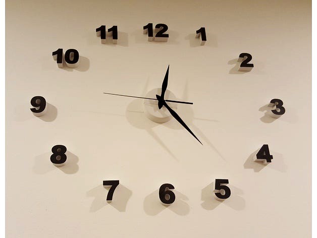 Large Wall Clock by mosave