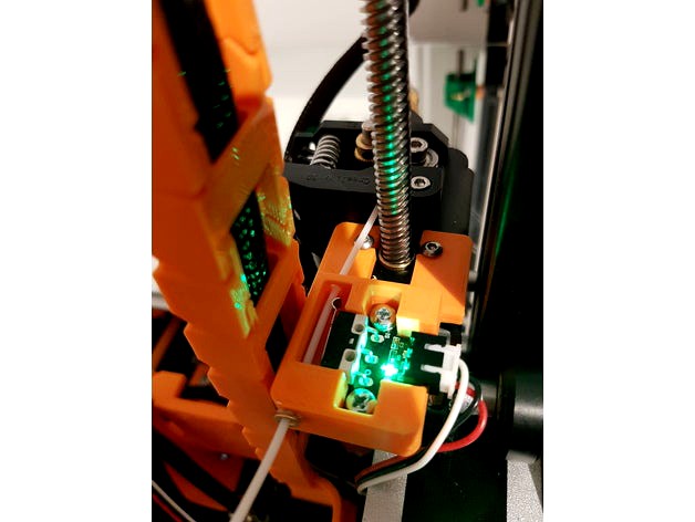 Filament sensor for Creality CR-10 using Raspberry Pi Octoprint by stevenfayers