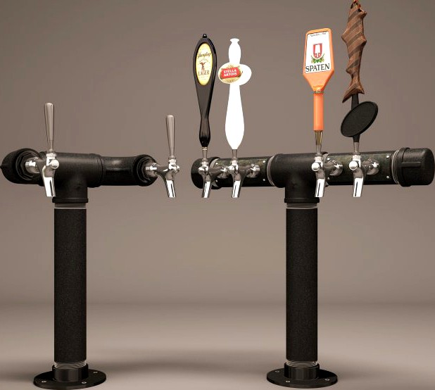 Beer tower 3D Model