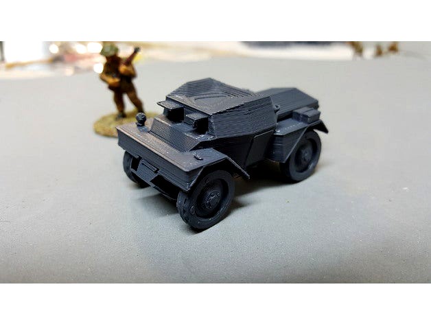 Dingo Armoured Scout Car 28mm by deweycat