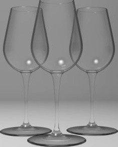 Wine Glass 3D Model