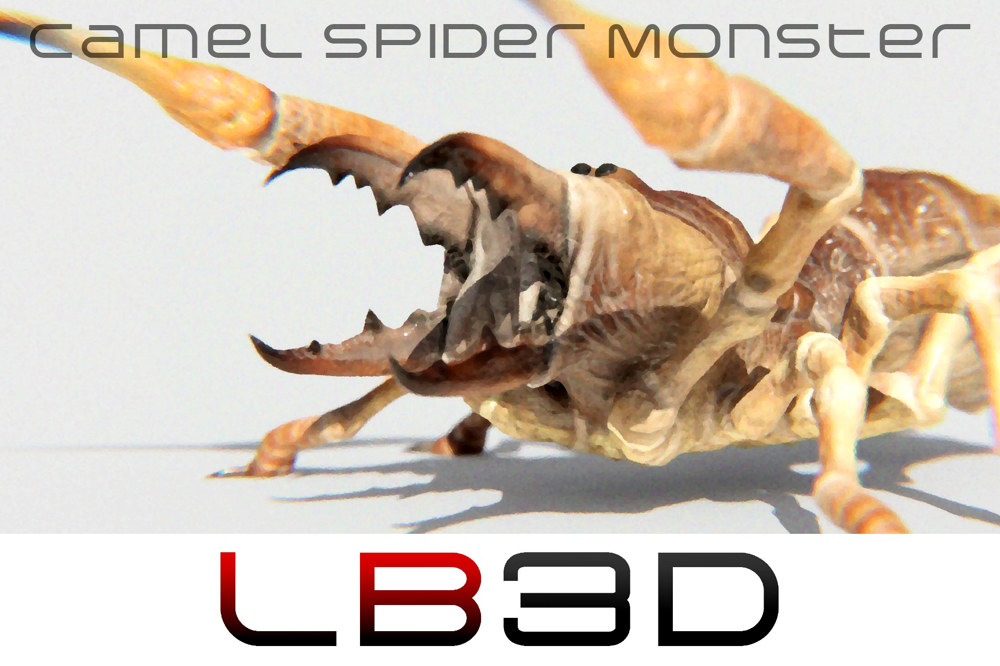 monstr mutant 10 3D Model in Monster 3DExport