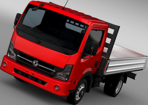 DongFeng N300 Captain Tipper 2015 3D Model