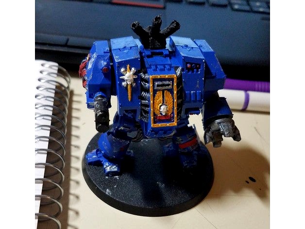 Smoke grenade launcher for Dreadnoughts  by Barrel1