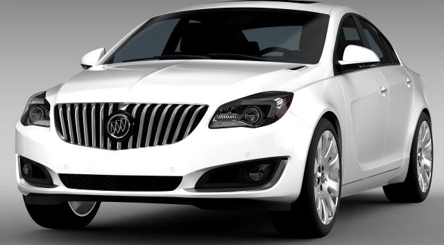 Buick Regal 2015 3D Model