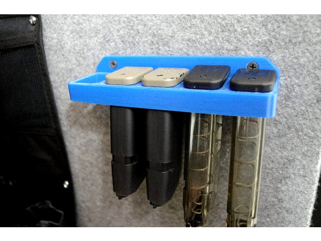 Glock Mag Rack by functionaldiyer