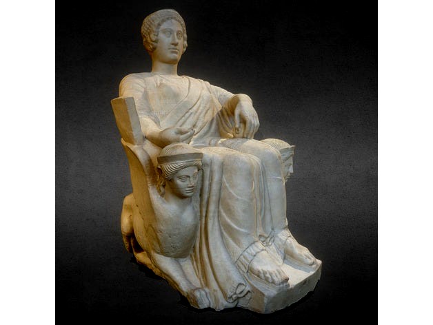 A distinguished Etruscan by GeoffreyMarchal