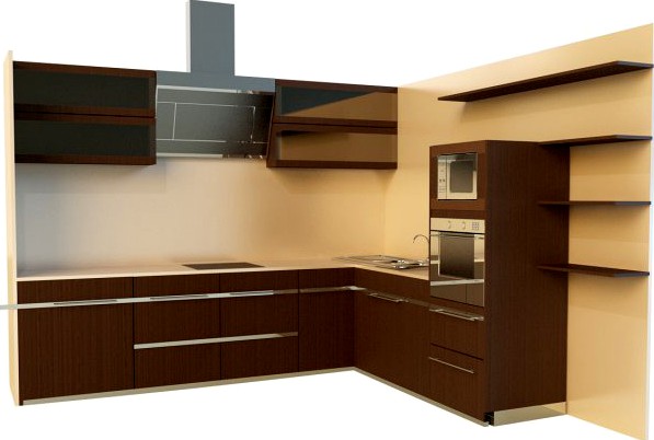 Kitchen 8 3D Model