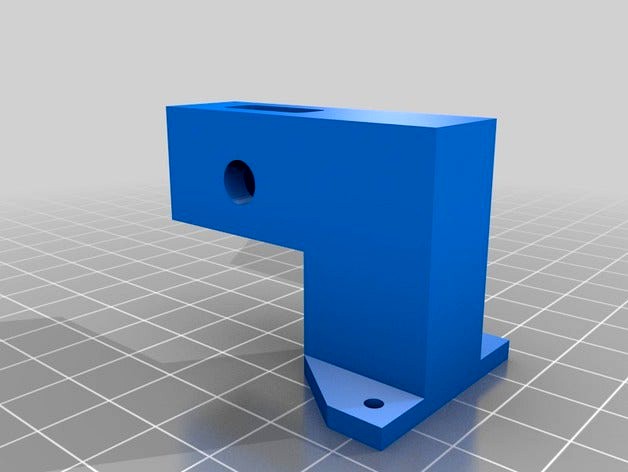 Geetech Prusa I3 Dial Indicator Bracket by djsnapper