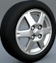 Tire and rim scene file 3D Model