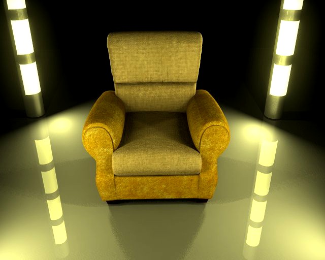 Arm chair 3D Model