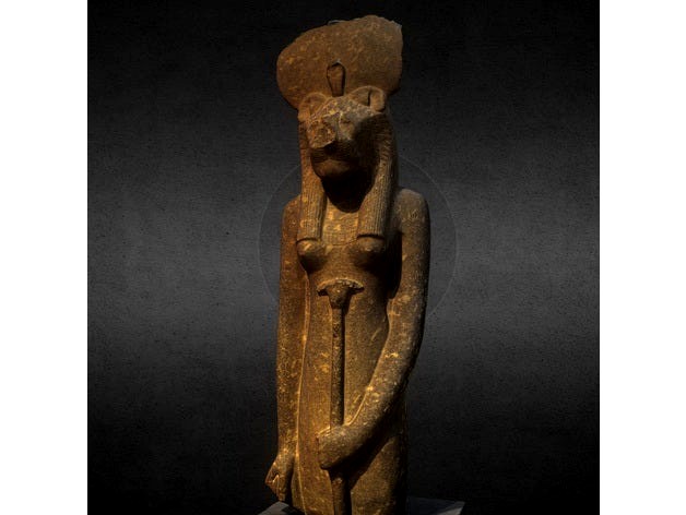 Sekhmet, the Lion-goddess by GeoffreyMarchal