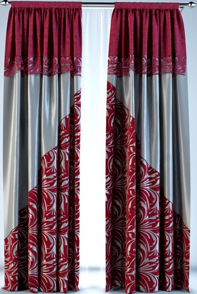 Curtain 3D Model