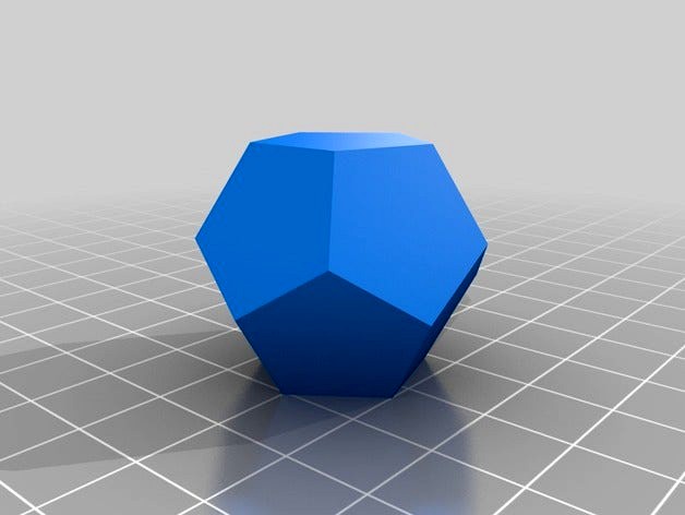 Dodecahedron by jmsaltzman