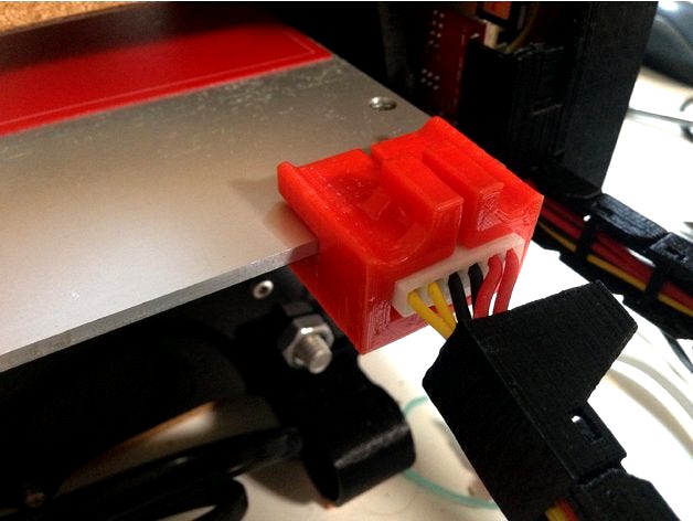 Heat Bed Wire Protecter for Hictop 3dp-08 by BKO3DP