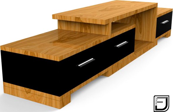 Tv Stand 6 3D Model