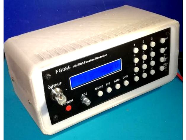 Box for JYE Tech FG085 DDS (function generator) by LaBidouille