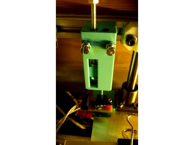 Z-axis optical endstop fine adjustment by RC3D55