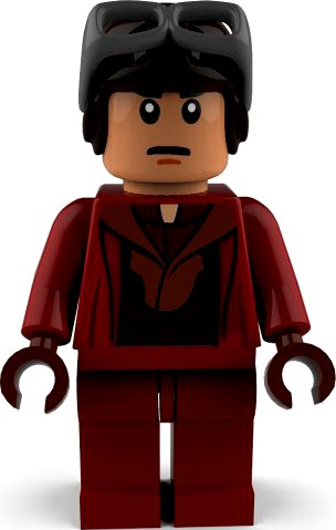Star Wars Pilot Lego 3D Model