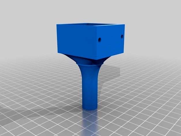 D-bot Laser holder and test on Marlin firmware. by Robchiks