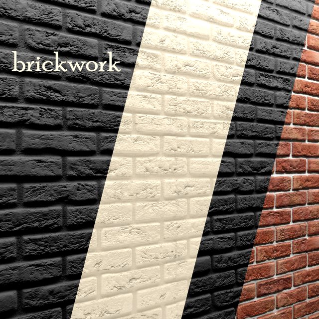 Bricks wall 3D Model