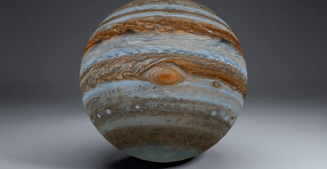 Jupiter 6k 3D Model