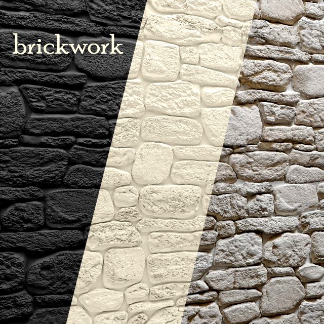 Bricks wall 3D Model